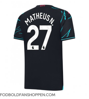 Manchester City Matheus Nunes #27 Tredjetrøje 2023-24 Kortærmet